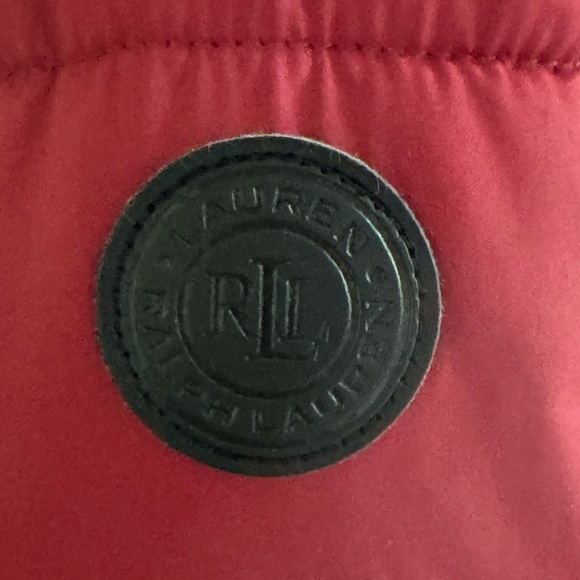 Ralph Lauren puffer  Parka With Faux Fur
Trim In Chili - Picture 5 of 7